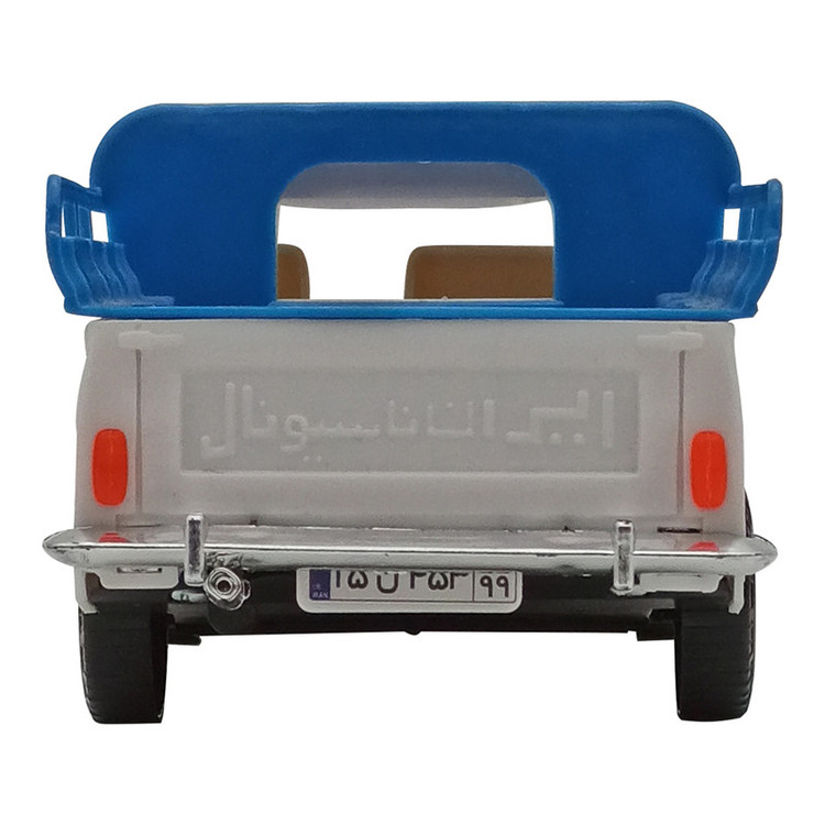 ماشین بازی پیکان وانت با بدنه پلاستیکی، الهامگرفته از نمونه واقعی، ابعاد 240x110x80 میلیمتر، مدل RM19