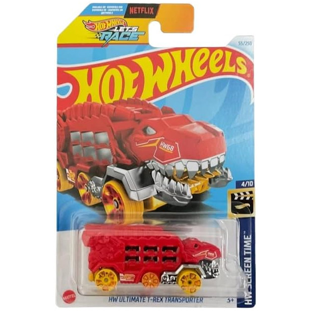ماکت ماشین هات ویلز مدل Hw Ultimate Trex Transporter