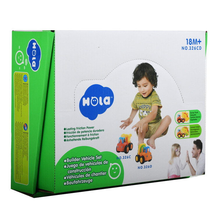 ماشین بازی هولا طرح کامیون راهسازی مدل تیوای 326CD