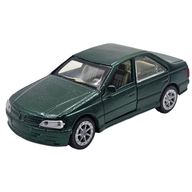 ماشین بازی ناب سل مدل پژو پرشیا (پارس) فلزی عقب کش کد Peugeot Persia Metal Pull Back craem trim naab002