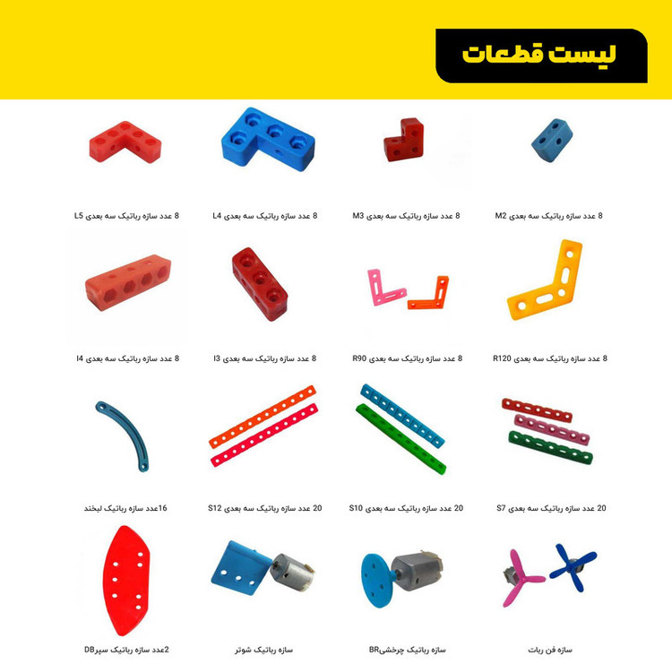 سازه رباتیک مدل e140