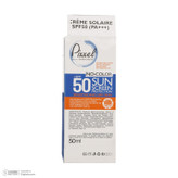 کرم ضدآفتاب بیرنگ پیکسل SPF50 مدل Sensitive، مناسب پوستهای خشک و حساس، حجم 50 میلیلیتر
