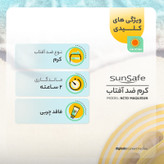 کرم ضدآفتاب رنگی سانسیف مدل NC10 مقدار 40 گرم