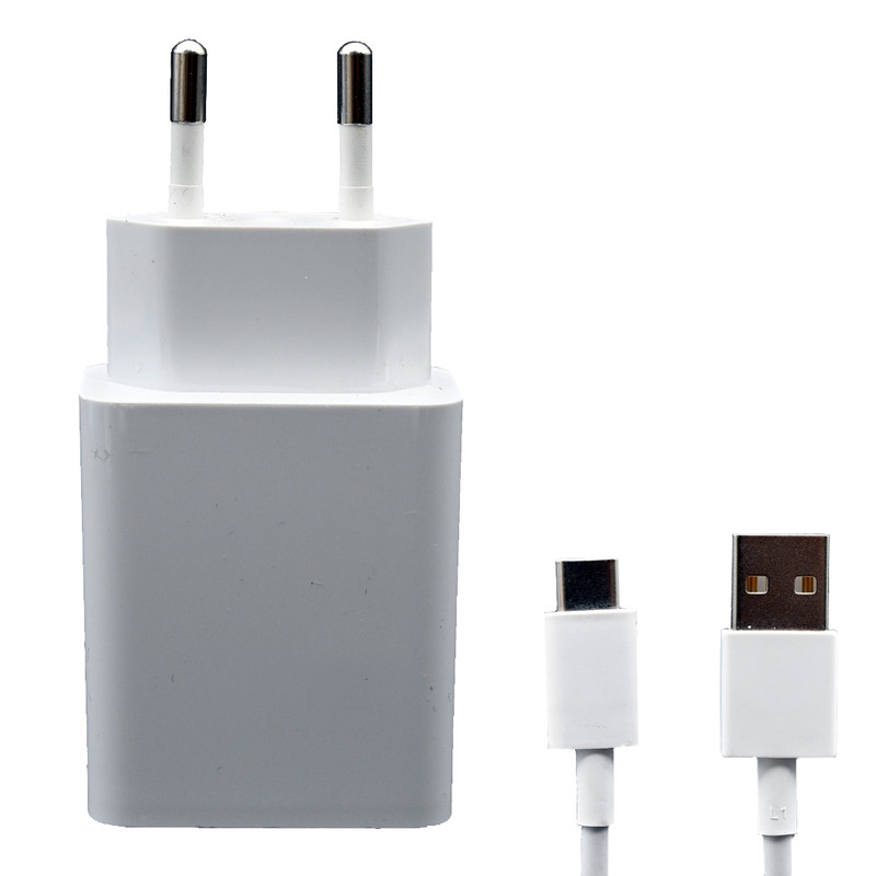 شارژر دیواری  مدل MDY-10-EF/18W به همراه کابل تبدیل USB-C