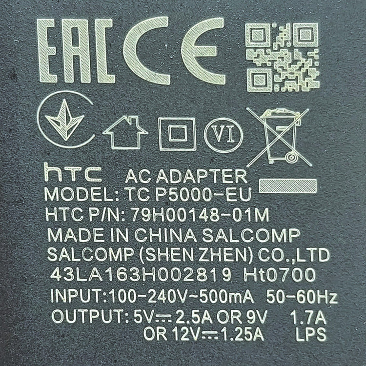 شارژر دیواری مدل TCP5000-Eu