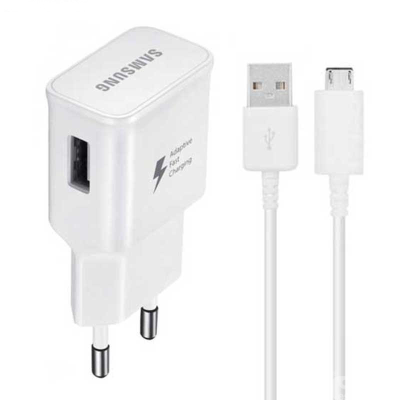 شارژر دیواری مدل S6-EP-TA300CWGKR به همراه کابل microUSB