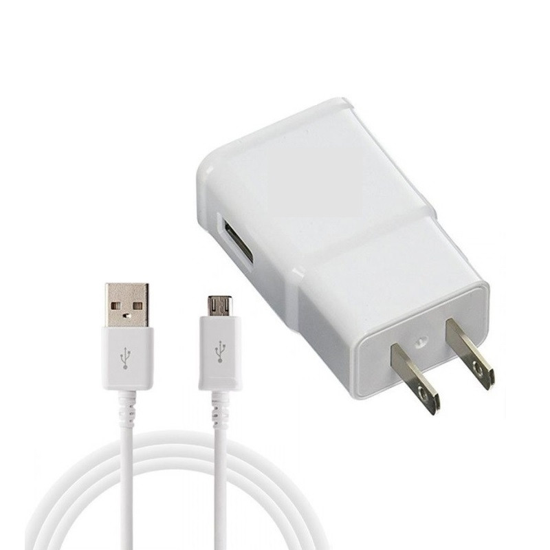 شارژر دیواری مدل S4-UA به همراه کابل تبدیل microUSB