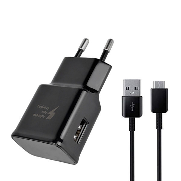 شارژر دیواری  مدل فست شارژ به همراه کابل تبدیل USB-C