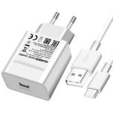 شارژر دیواری مدل HW-00C به همراه کابل تبدیل USB-C