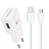 شارژر دیواری مدل EP-TA20EWE به همراه کابل تبدیل USB-C