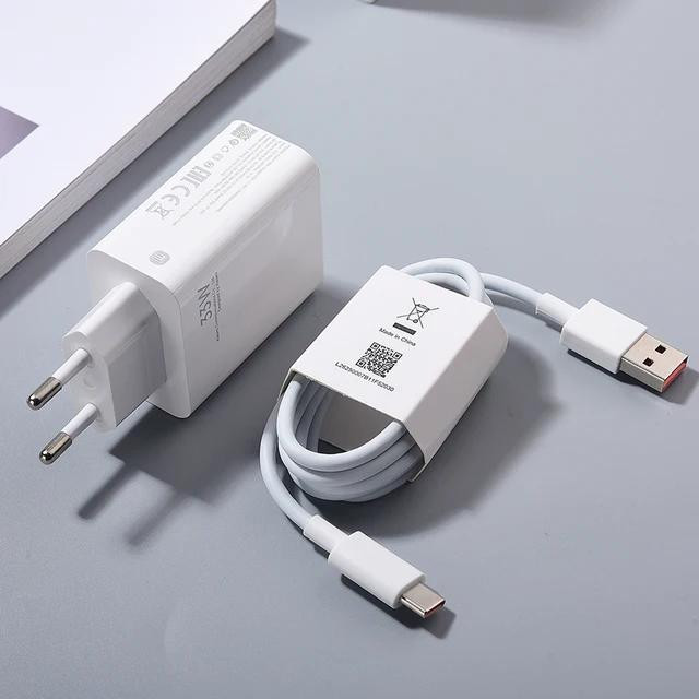 شارژر دیواری شیائومی مدل NOTE 10 PRO (33واتی) به همراه کابل تبدیل USB-C