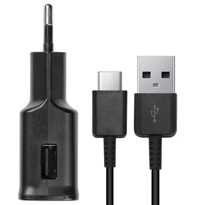 شارژر دیواری 15 وات توربو مدل A51 به همراه کابل تبدیل USB-C
