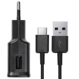 شارژر دیواری 15 وات توربو مدل A51 به همراه کابل تبدیل USB-C