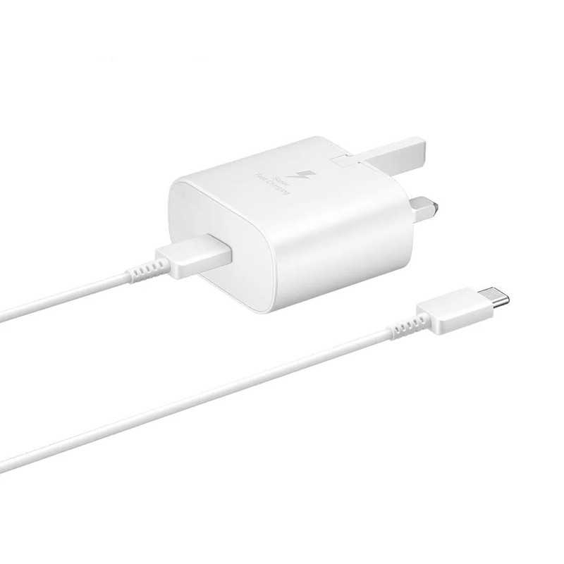 شارژر دیواری 25 وات مدل EP-TA800XWEGAE به همراه کابل USB-C