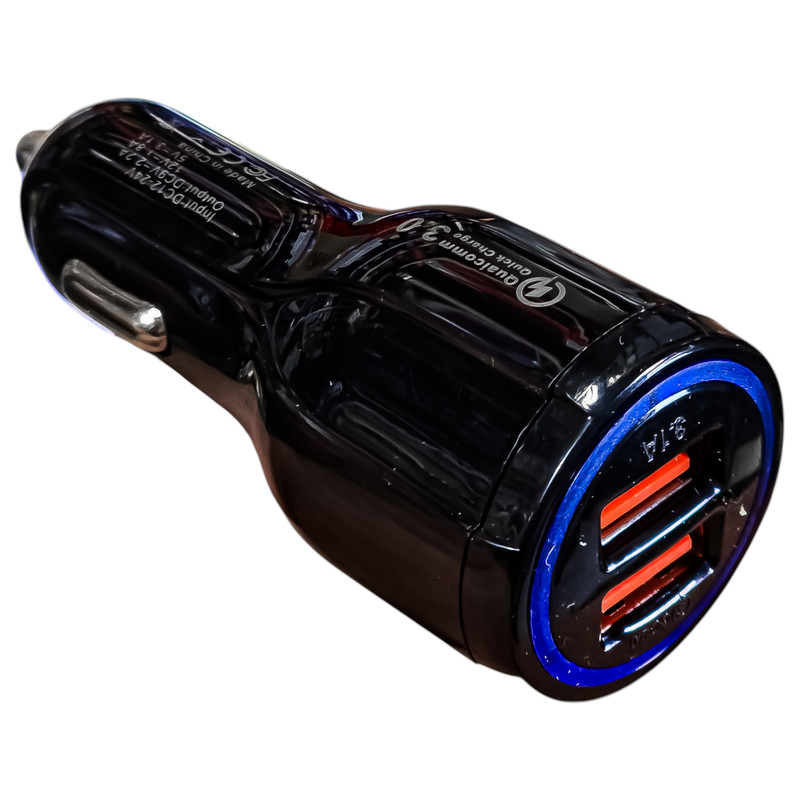 شارژر فندکی ۲۰ وات ریمکس مدل ۲ خروجی USB
