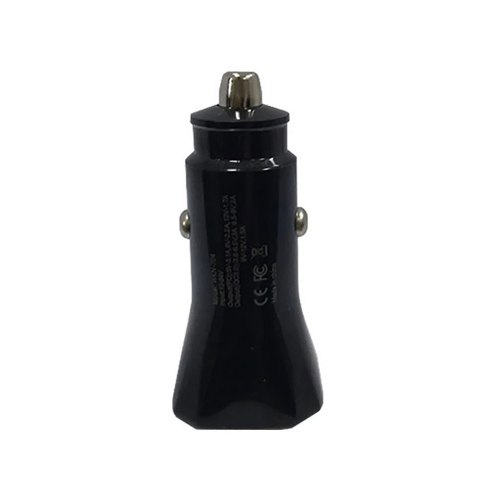 شارژر فندکی 45 وات دو پورت USB و USB-C مدل WKN-704