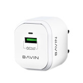شارژر دیواری باوین مدل PC359Y به همراه کابل تبدیل USB-C