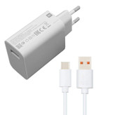 شارژر دیواری مدل note 10s به همراه کابل تبدیل USB-C