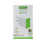 شارژر دیواری جرلکس مدل GA-02F 18W همراه کابل تبدیل microUSB