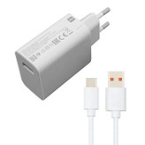شارژر دیواری کد 33 به همراه کابل تبدیل USB-C