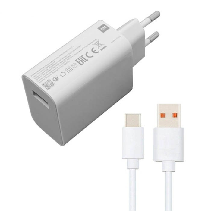 شارژر دیواری کد 33 به همراه کابل تبدیل USB-C