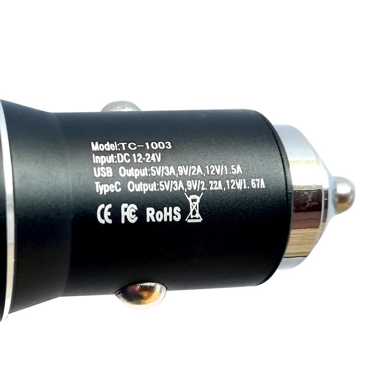 شارژر فندکی تری کت مدل TC-1003