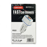 شارژر فندکی 38 وات 2 پورت فرست یو مدل F022