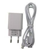 شارژر دیواری ترانیو مدل V16 به همراه کابل تبدیل microUSB