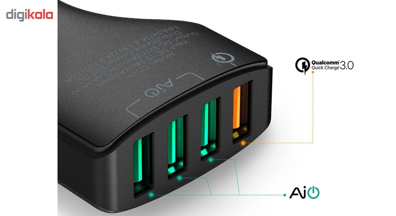 شارژر فندکی آکی مدل CC-T9