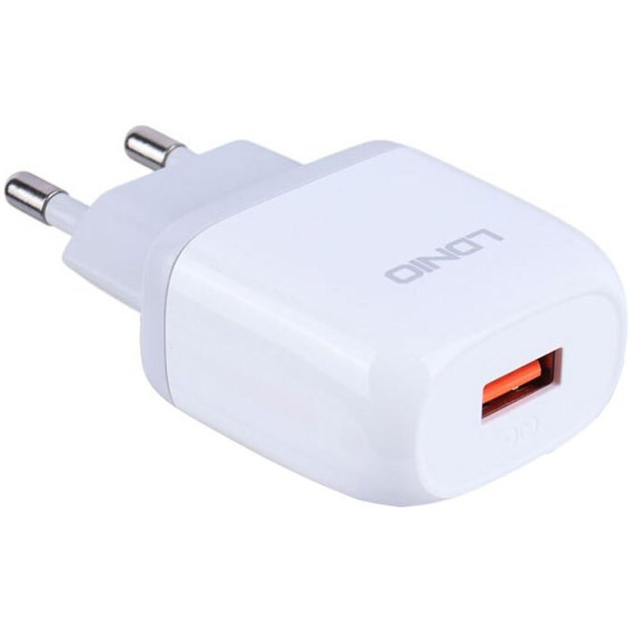 شارژر دیواری 18 وات الدینیو مدل A1209Q به همراه کابل USB-C