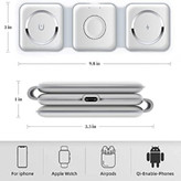 شارژر بی سیم مدل magsafe magnetic