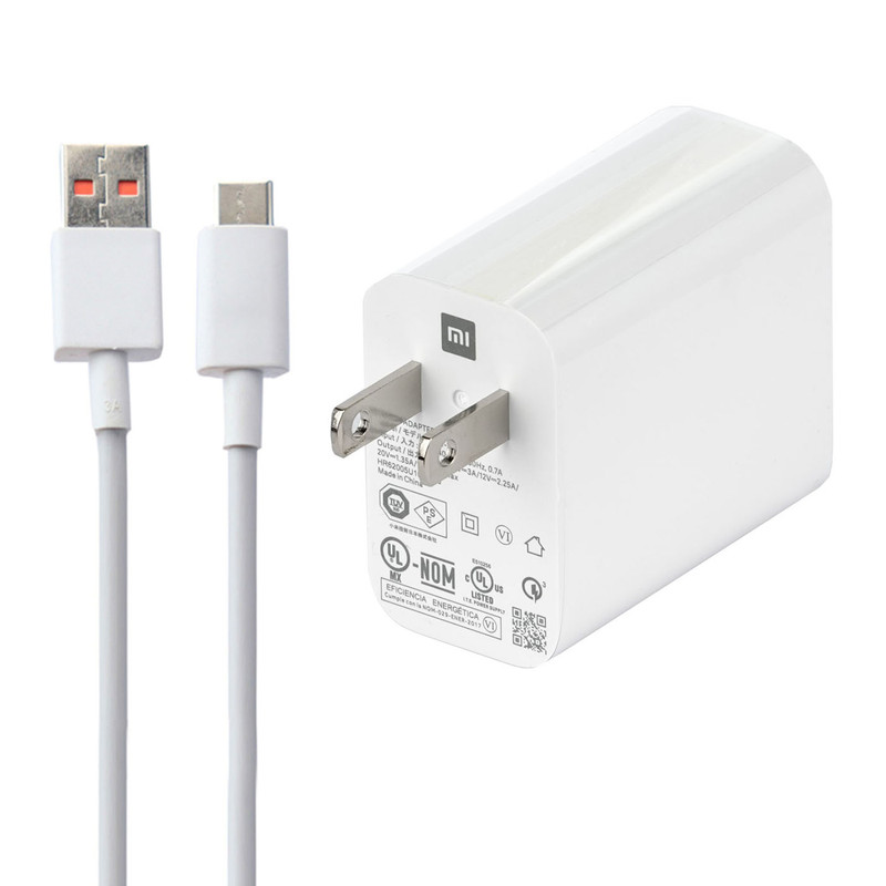 شارژر دیواری شیائومی مدل MDY-12-EA به همراه کابل تبدیل USB-C