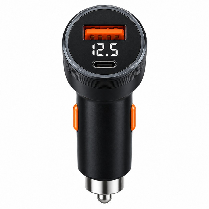 شارژر فندکی ولوت 67 وات 2 پورت مدل We-C63