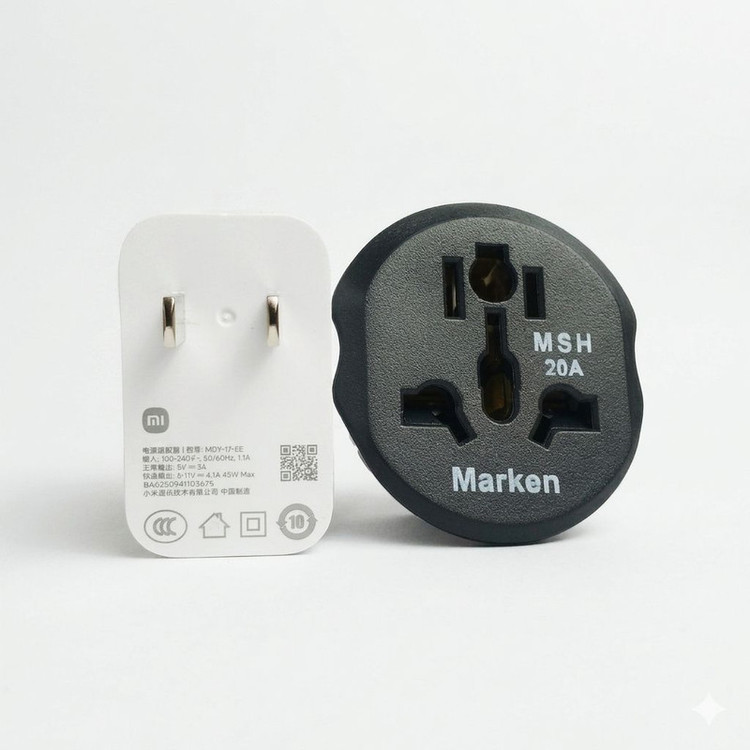 شارژر دیواری 45 وات مدل MDY-17-EE همراه کابل تبدیل USB به USB-C