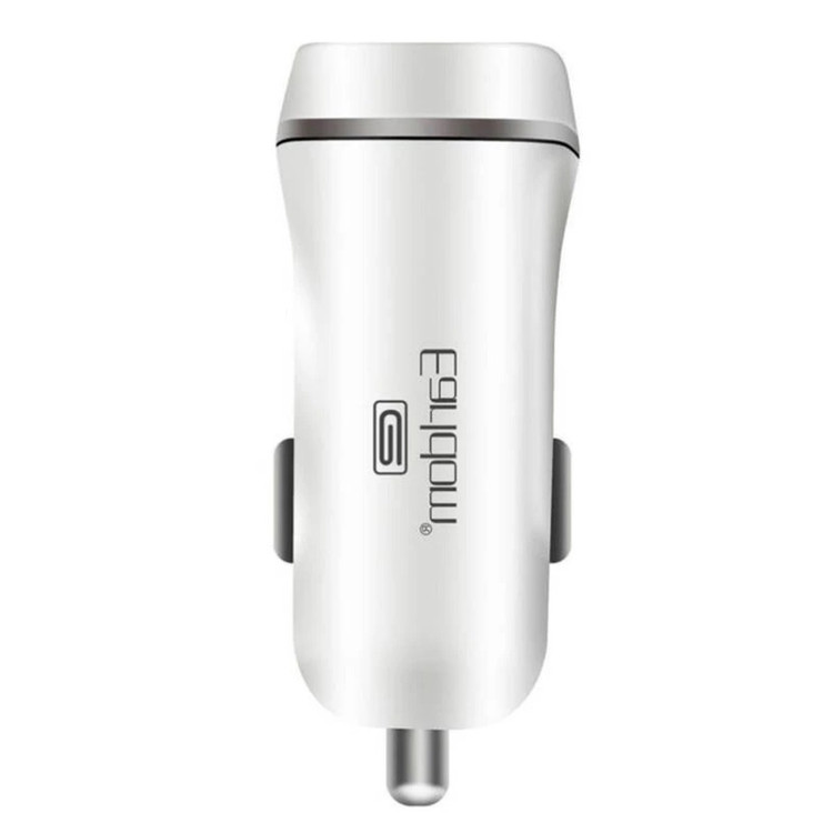 شارژر فندکی 30 وات ارلدام مدل ES-125 به همراه کابل تبدیل USB به USB-C / microUSB