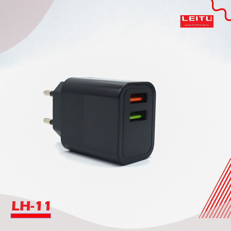 شارژر دیواری لیتو مدل LH - 11 به همراه کابل تبدیل لایتنینگ