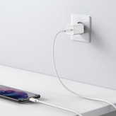 شارژر دیواری 25 وات باسئوس مدل CCCJG25CE به همراه کابل USB-C