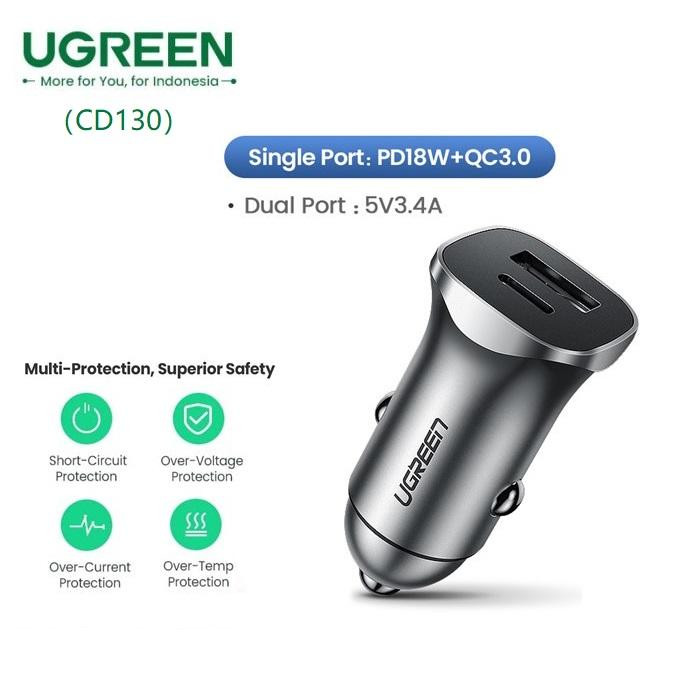 شارژر فندکی یوگرین مدل CD130-30780