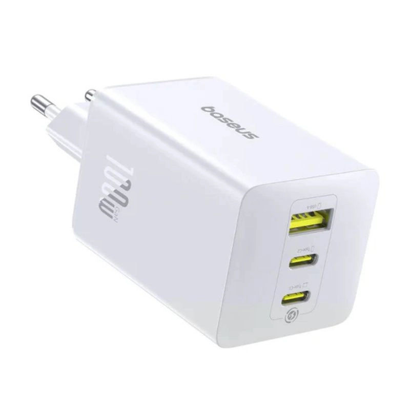 شارژر دیواری 100 وات سه پورت بیسوس مدل EnerFill FE11