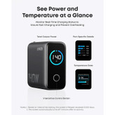 شارژر دیواری 140 وات 4 پورت انکر مدل B2697 به همراه کابل USB-C به طول 1.5 متر