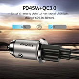 شارژر فندکی 45 وات اوی مدل C-708