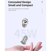 شارژر فندکی 45 وات اوی مدل C-708