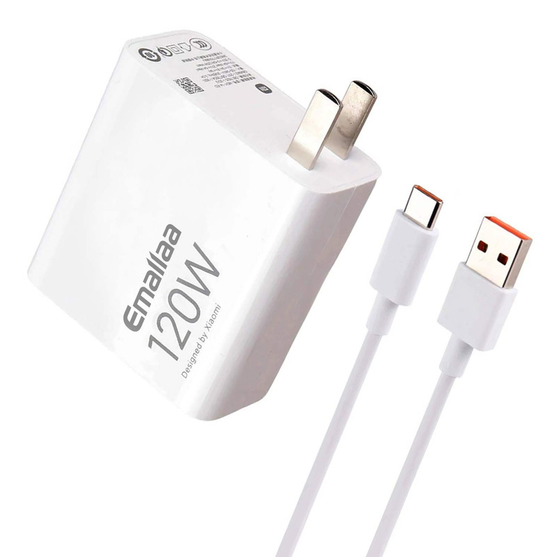 شارژر دیواری 120 وات ایمالا مدل Pro Plus به همراه کابل USB-A به USB-C