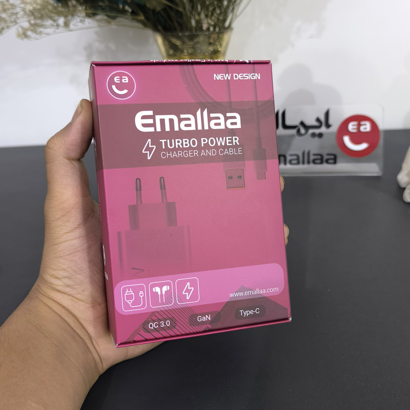شارژر دیواری 120 وات ایمالا مدل Pro Plus به همراه کابل USB-A به USB-C