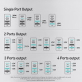 شارژر دیواری باسئوس مدل GaN2 Pro 100W به همراه کابل تبدیل USB-C