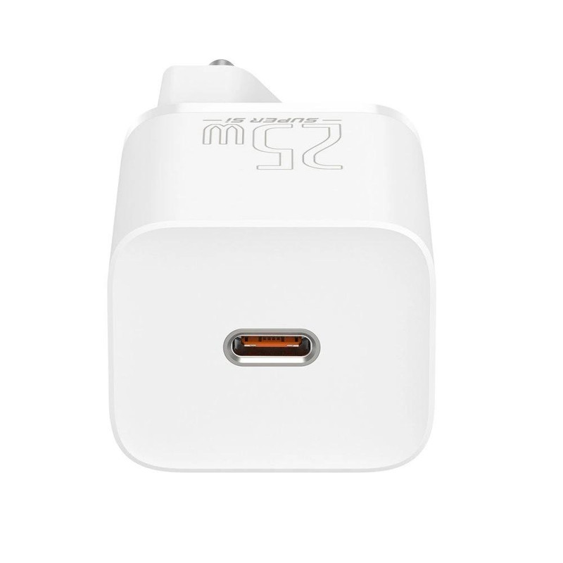 شارژر دیواری باسئوس مدل Super SI tzccsup-l01 به همراه کابل USB-C