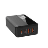 شارژر رومیزی 65 وات چهار پورت الدینیو مدل A4808Q SUPER FAST