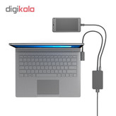 شارژر 102 وات کد 1798 مناسب برای تبلت Surface Book/Surface Book 2/Surface Book Performance