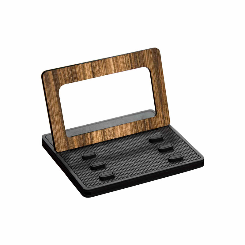 نگهدارنده گوشی موبایل ماهوت مدل MODEL 3_Light Walnut Wood
