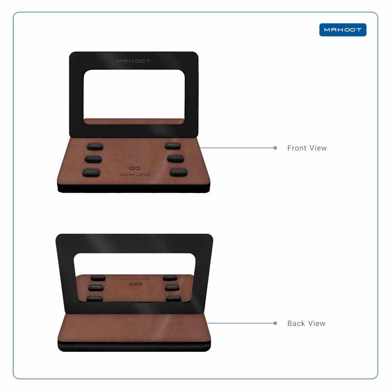 نگهدارنده گوشی موبایل ماهوت مدل MODEL 3_Matte_Natural_Leather